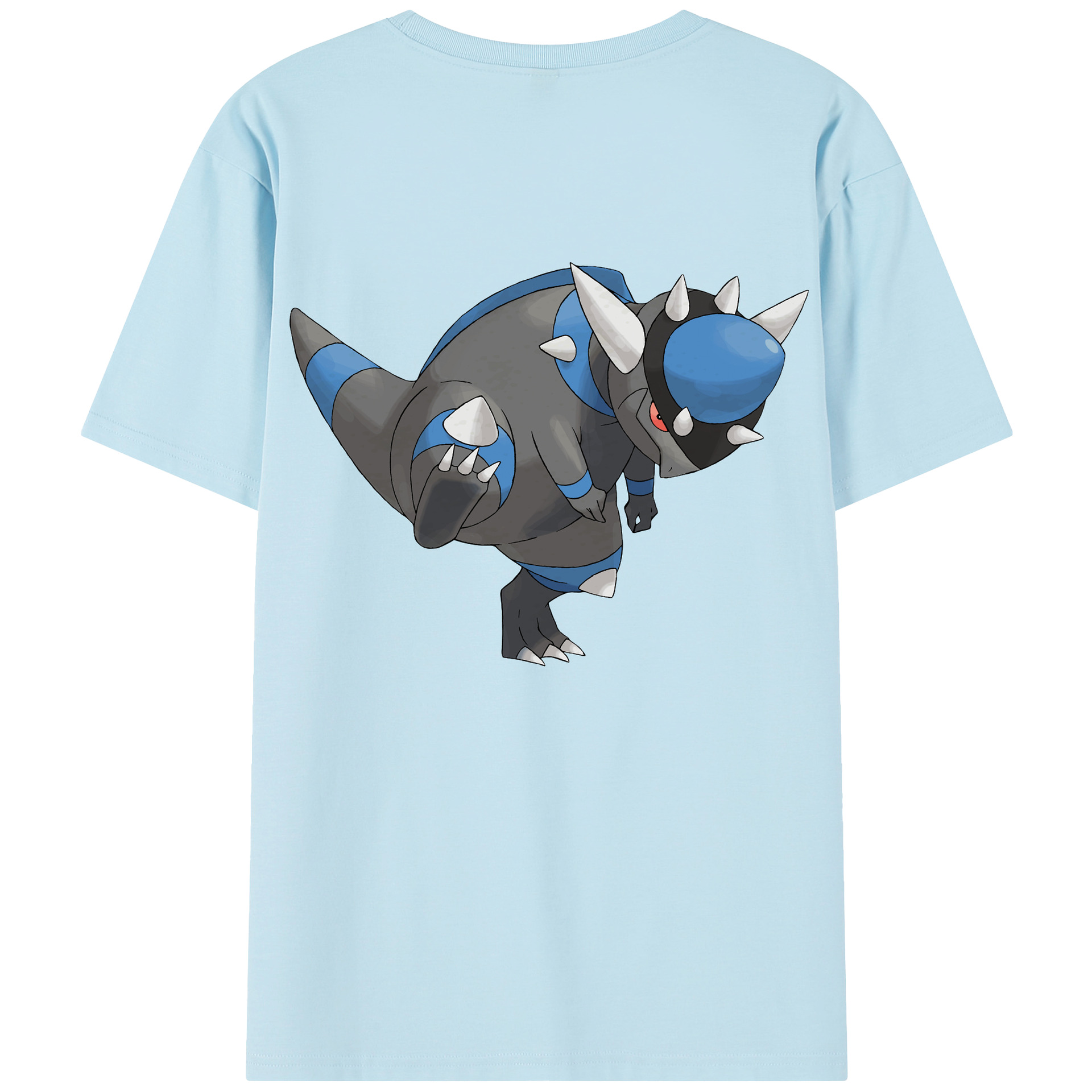 （画像用） ポケットモンスター Pokémon 綿100％半袖Tシャツ（背面プリント）